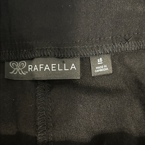 Rafaella Classic Black Trousers - Picture 2 of 5